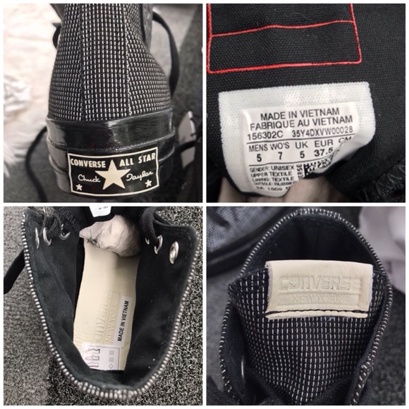 NWT Converse Ctas 70HI NY Reflective C W AUTHENTIC - Picture 8 of 8